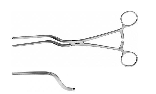 БРАННЕР ІНТЕСТ. ЗАТИСКАЧ БАГНЕТОВИД. ВИГНУТ. 245MM